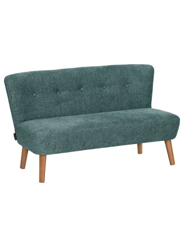 58 aufm Kessel KINDERSOFA 2-Sitzer Katya Flachgewebe petrol
