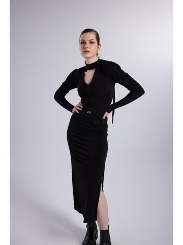 Holly Lolly Blouse in Schwarz