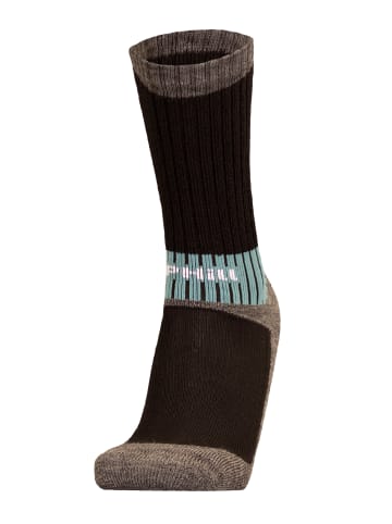 UphillSport Wander-Socke VAARU in black,grey