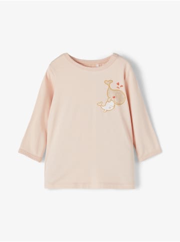name it Baby-Mädchen Langarm Pullover in Rosa
