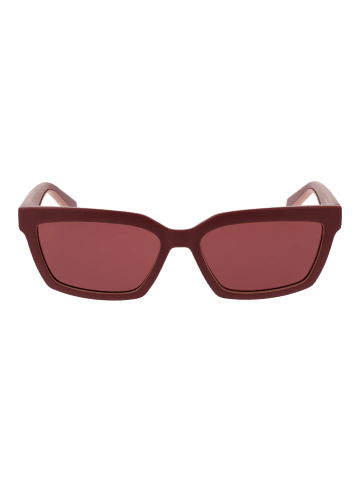 CALVIN KLEIN JEANS Frauen Sonnenbrille Rechtwinklig Rot