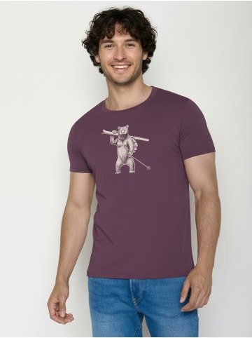 GreenBomb Guide Ski Bear in Berry Bark