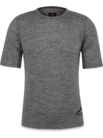 Normani Outdoor Sports Herren Merino-Set T-Shirt und Unterhose in Grau