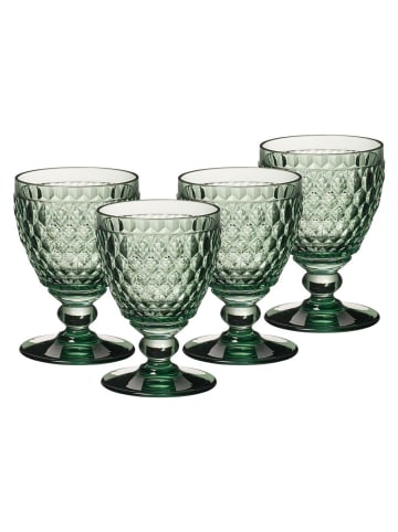Villeroy & Boch 4er Set Weißweingläser Boston Coloured in Grün 230 ml