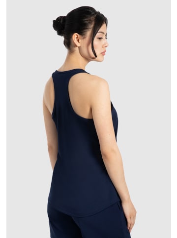 SMILODOX Tank Top Meggy in Marineblau