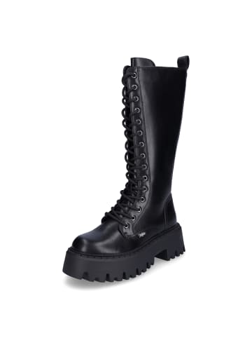 Buffalo Stiefel Aspen Lace Up Hi in Schwarz