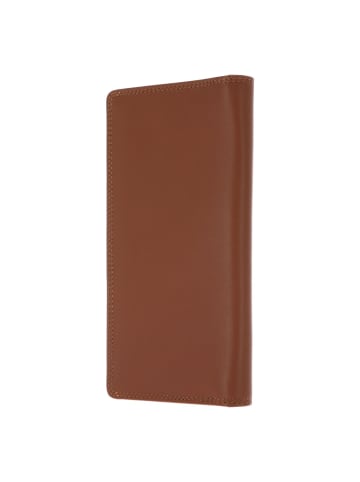 Golden Head Polo Geldbörse RFID Schutz Leder 19 cm in cognac