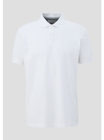 s.Oliver Polo-Shirt in 0100_weiß