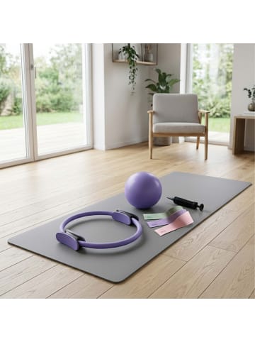 relaxdays 6-tlg. Pilates Set in Lila