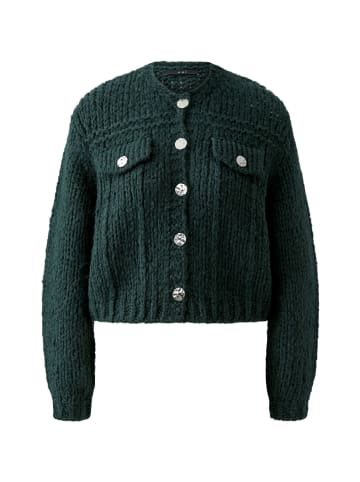 Oui Strickjacke in scarab