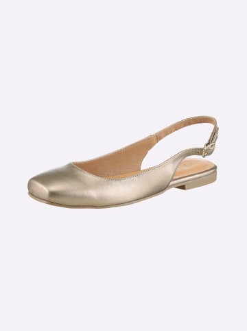 Heine Slingballerina in bronzefarben