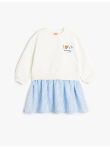 KOTON Kleid in Ekru