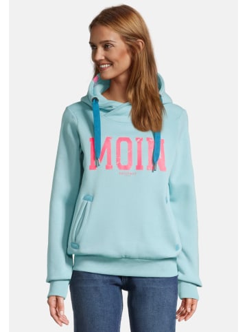 Salzhaut Hoodie SÜNN- MOIN in Aqua