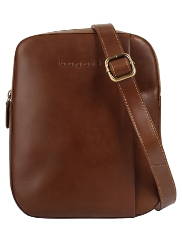 Bugatti Umhängetasche REMO in cognac