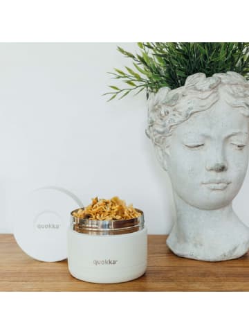 COFI 1453 Thermo-Essensbehälter Isolierbehälter Lunchbehälter Edelstahl in Weiß