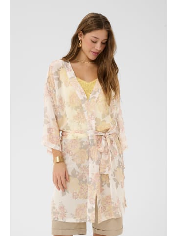 Cream Kimono CRDanica Oversize fit in Lemon Flower
