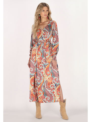 usha FESTIVAL Dress in Orange Mehrfarbig