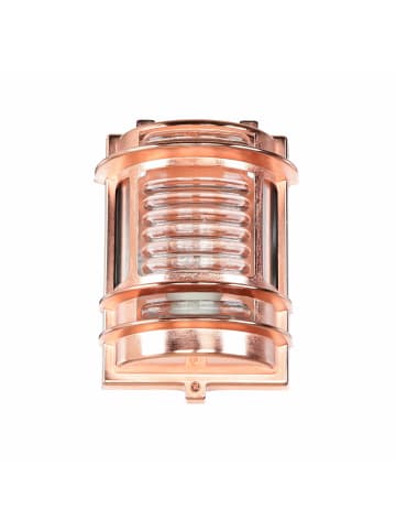 Licht-Erlebnisse Außen Wandlampe (B)16 x (H)22 cm in Kupfer