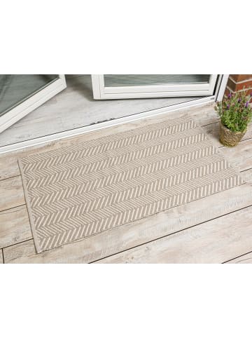 PAD Concept Outdoor Teppich HARRY Beige 72x132 cm