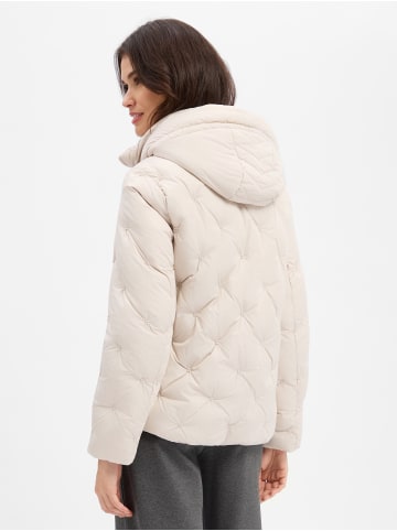 Lebek Puffer Jacke in kitt