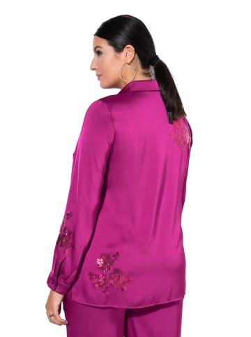 Studio Untold Hemdbluse in brombeere