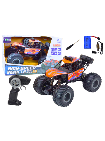 Wisam® Off-Road Ferngesteuertes RC Auto 1:8 Stoßdämpfer Orange