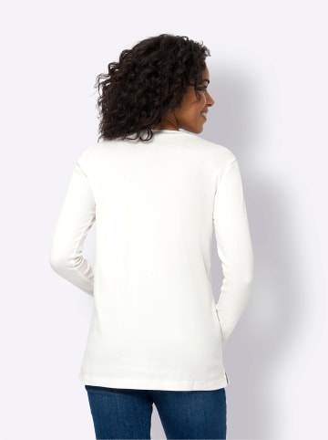Sieh an! Langarmshirt in ecru