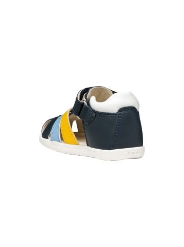 Geox Ledersandale Kind Macchia B254VA Blau