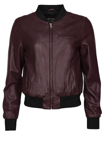 JCC Lederblouson 31025198 in bordeaux