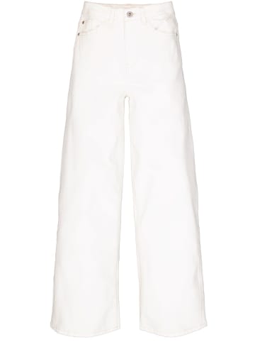 Garcia Wide Leg Jeans Annemay in white