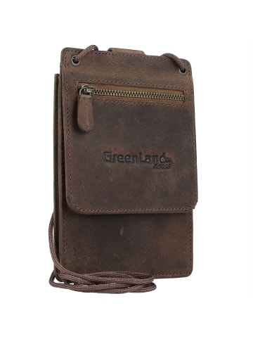 Greenland Nature Montenegro Brustbeutel RFID Leder 11 cm in natur