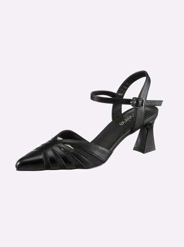 Heine Riemchenpumps in schwarz