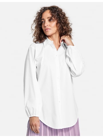 TAIFUN Bluse Langarm in White