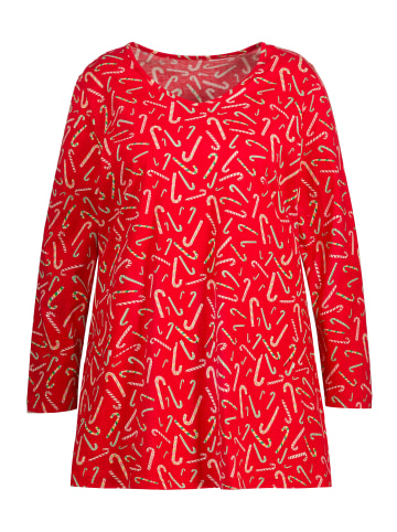 Ulla Popken Longshirt in rot