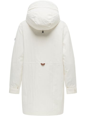 ragwear Kurzmantel Lamyja A in Ivory