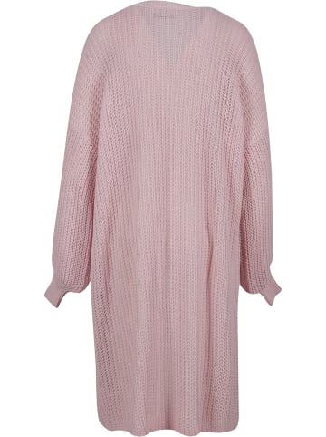 Cloud5ive Cloud5ive Cloud 5ive Longform Knit Cardigan with 2-Pockets in rose