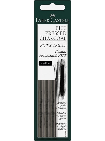 Faber-Castell Reißkohle Pitt monochrom medium auf Blisterkarte