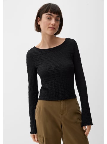 QS T-Shirt in 9999_schwarz