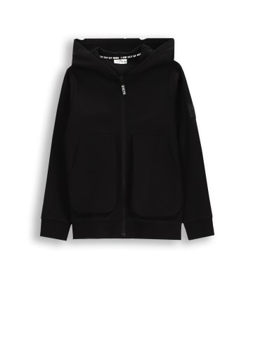 Coccodrillo Reißverschlussjacke in schwarz