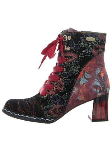 LAURA VITA Schnürstiefelette in rot