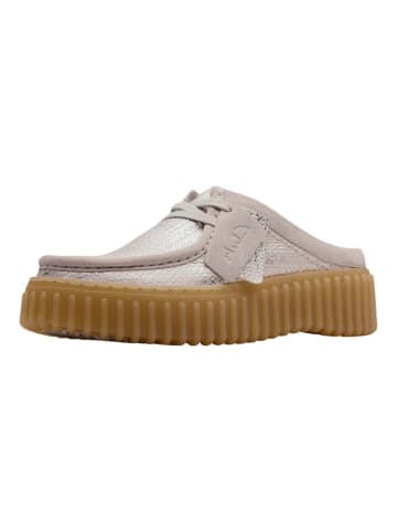 Clarks Pantoletten in Silber