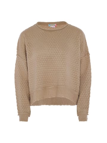ebeeza Damen Sweater in WOLLWEISS