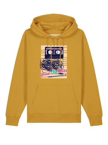 wat? Apparel Sweatshirt Good Old Mess in Ochre