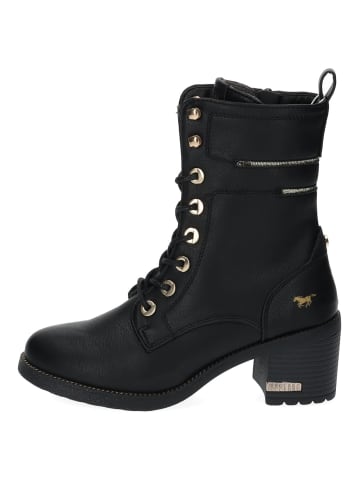 Mustang Stiefelette in Schwarz