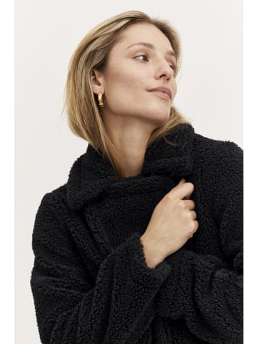 b. young BYCANTO COAT 3 - FAKE FUR Regular fit in Black