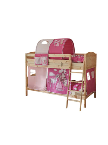 TICAA Etagenbett Erni Country in Horse Pink