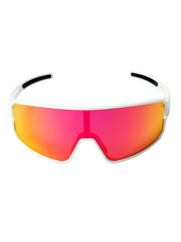 YEAZ SUNWAVE sport-sonnenbrille creme white/pink in pink