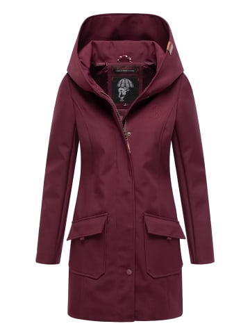 Marikoo Softshellmantel Mayleen in Wine
