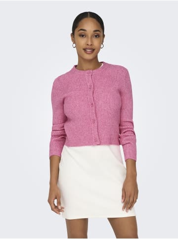 ONLY Strickjacke in Carmine Rose