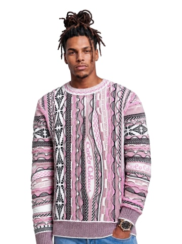 Carlo Colucci Strickpullover Fuscaldo in Rosa